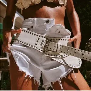 ✨SALE✨ ZARA DISTRESSED EFFECT STUDDED SASH BELT
✨SALE✨ Zara + Studded Leather Sash Belt main image 3